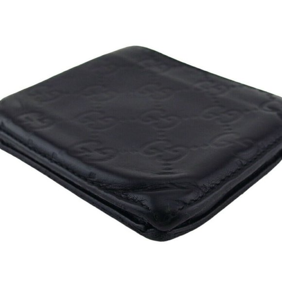 Auth Gucci Two-folded wallet Gucci Shima leather - Picture 3 of 10